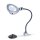 CENALED LENS Flexarm DC, Schwanenhals 500mm, Anschraubsockel, 120°, ~8,5W, Anschlussleitung 2-adrig, offene Enden, 24V DC