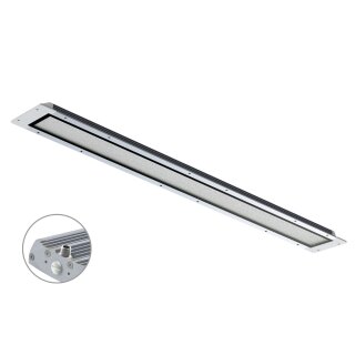 FIELDLED EVO Einbau, M12-A rückseitig, Einbaumaß 1040 x 96 x 30mm, 100°, ~78W, 24V DC