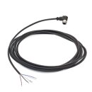 Sensor Kabel, 5m, PUR, M12 Sensorbuchse, abgewinkelt,...
