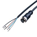 Sensor Kabel, 10m, PUR, M12 Sensorbuchse, 5-polig,...