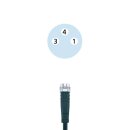 Sensor Kabel, 2m, PUR, M8 Sensorbuchse, 3-polig,...
