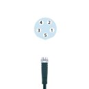 Sensor Kabel, 5m, PUR, M8 Sensorbuchse, 5-polig/offene...
