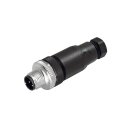 Sensorstecker M12, gerade, konfektionierbar, 4-polig,...