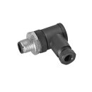 Sensorstecker M12, gewinkelt, konfektionierbar, 4-polig ,...
