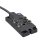 Sensor-/Aktor Box mit Festkabelanschluss 10m PUR, 4 Steckplätze, M12, A-kodiert, max. 4A, 24V DC