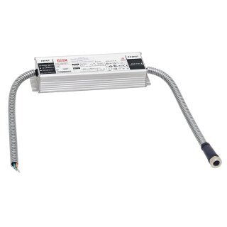 Netzteil, Schaltnetzteil, ~100W, IP67, offene Leitungsenden am Anschluss, Ausgang Festspannung 24V DC, M12 Sensorbuchse A-kodiert, gerade