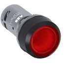 ABB CP2-12R-01 LED Leuchtdr.taster compact 1OE rot flach...