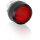 ABB MP1-11R-L Leuchtdrucktaster-Vorsatz rot,flach-tastend, Frontring
