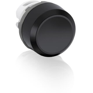 ABB MP1-10B-L Drucktaster-Vorsatz schwarz, flach-tastend, Frontring