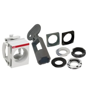 ABB CA1-8076 Frontring Kunststoff grau f.Drucktaster CombiLine-Compact