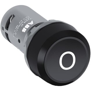 ABB CP13 -10B-01 Compact Taste, 1Ö, flach tastend, schwarz mit "O"
