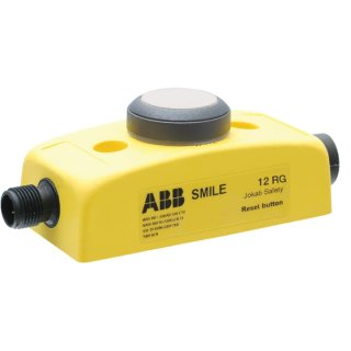 ABB SMILE 12 RG Reset-Taster für lokalen Reset für EDEN OSSD, 1 x blaue LED