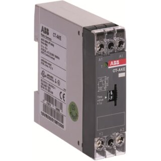 ABB CT-AKE Zeitrelais, rückfallverzögert kontaktlos, 1S, 0,3-30s, 24-240VAC