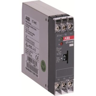 ABB CT-AHE Zeitrelais, rückfallverzögert 1We, 3-300s, 110-130VAC