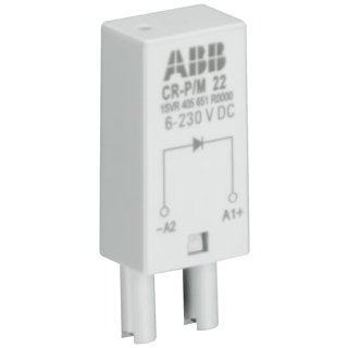 ABB CR-P/M 42BV Steckmodul Diode und LED grün, 24-60VDC, A1+, A2-