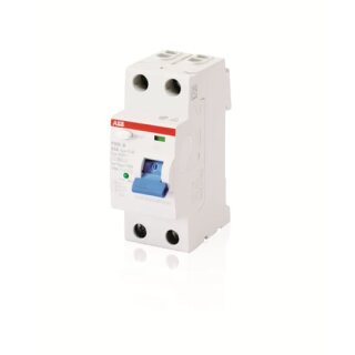 ABB F202B-40/0,03 FI-Schutzschalter Typ B 2P,40A,30mA,kurzzeitverz.,3kA,2TE