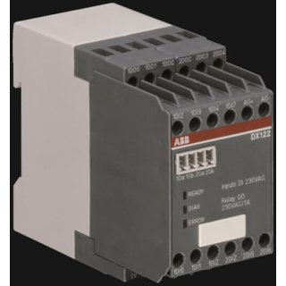 ABB DX122 IO-Modul fuer UMC100, DI 110/230VAC, Versorg. 24VDC