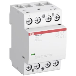 ABB ESB40-40N-04 Installationsschütz 4S/0Ö, 110 V AC/DC