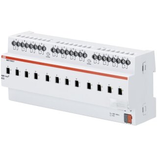ABB SA/S12.6.2.1 Schaltaktor, 12fach, 6 A, manuelle Bedienung, REG