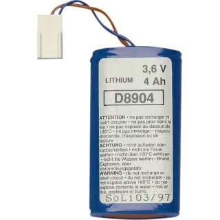 ABB FAS8904 Lithium-Batterie, 3,6 V DC, 4 Ah