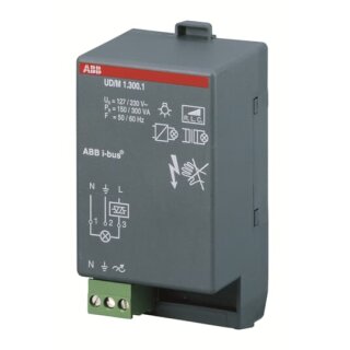 ABB UD/M1.300.1 Universal-Dimmaktormodul, 1fach, 300 VA