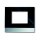 ABB RP/U1.1 Rahmen Panel, Glas SW mit Chrom