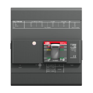 ABB XT3N 250 TMD 80-800 4P FF Kompakter Leistungsschalter Tmax XT3
