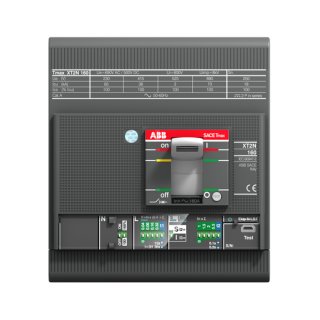 ABB XT2L 160 Ekip LS/I IN=100A 4P FF Kompakter Leistungsschalter Tmax XT2