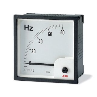 ABB FRZ-240/96 Frequenzmeter analog Direktmessung, Wechselstrom, 96mm