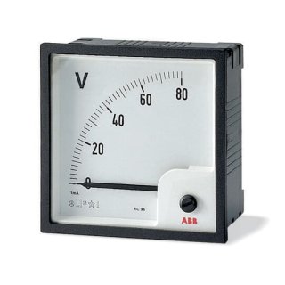 ABB Voltmeter VLM-1-500/72 Schaltschranktürmontage