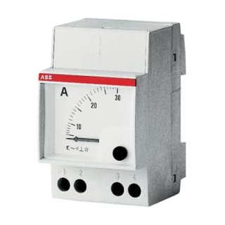 ABB AMT1-A1 Amperemeter analog Wandlermessung,Wechselstrom
