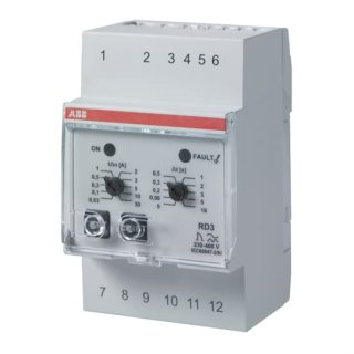 ABB RD3P Differenzstromrelais 230-240 V AC